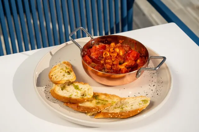 Octopus with Capers and Tomatoes