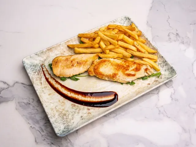 Chicken Fillet with Fried Potatoes