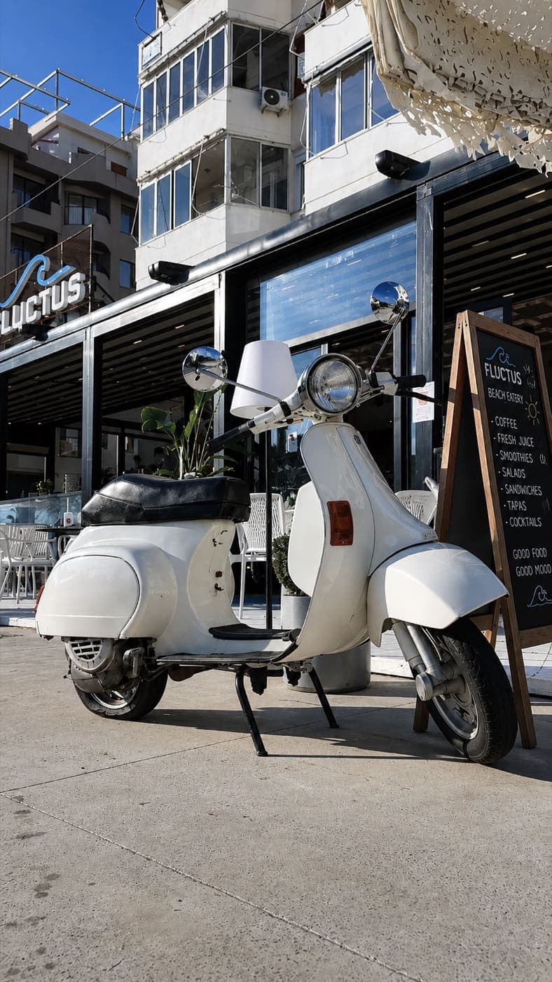 Fluctus beachfront entrance in Durres